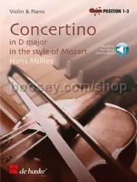 Concertino in D major in the style of Mozart (Violin & Piano)